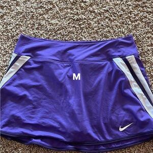 Nike Purple Women’s Athletic Skort with White Side Panels